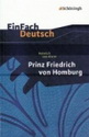 Interpretation: Prinz Friedrich von Homburg