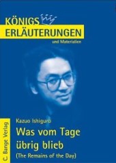 Königs Erläuterungen. Auflistung der Englisch Titel